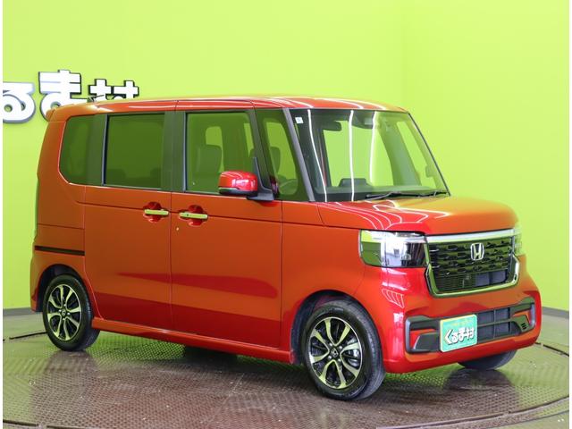 N-BOXカスタム コーディネートスタイル/ホンダセンシング/ ディスプレイオーディオ/Bカメラ/両側パワースライドドア/スマートキー/合皮シート/アダプティブクルーズ/CMBS/オートハイビーム/Pセンサー/LEDライト/14AW/CVT(4枚目)