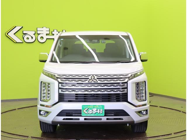 デリカD:5 P/走行8800km/8人乗/ディーゼルTB/4WD/ 10型フルセグナビ/マルチアラウンドM/両側自動ドア/スマートキー/ETC/革調シートカバー/アダプティブクルコン/BSW/LDW/オートハイビーム/LED/18AW/CVT/4WD/8人乗(3枚目)