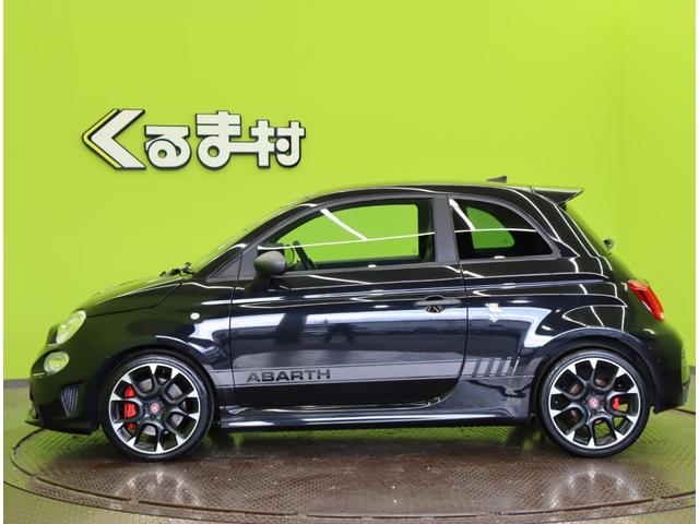 アバルト595 コンペティツィオーネ/走行16100km/ ディスプレイオーディオ/キーレス/革巻ステア/パドルシフト/ハーフレザー/HIDライト/Rソナー/レッドキャリパー/17AW/5AT(9枚目)