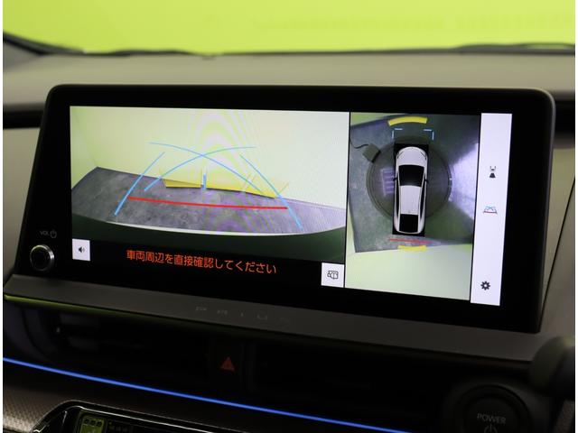 プリウス Z/走行11700km/セーフティセンス/19AW/ 12.3型Dオーデイオ/パノラミックビュー/黒合皮/Dインナーミラー/革巻ステア/スマートキー/セーフティセンス/BSM/ワイヤレス充電/Pバックドア/クリアランスソナー/LED/19AW/CVT(13枚目)