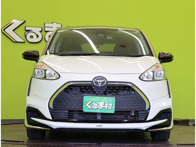 シエンタ G/モデリスタエアロ/ フルセグナビ/Bカメラ/両側パワースライドドア/プリクラッシュ/スマートキー/革巻ステア/アイドリングS/クリアランスソナー/ミラーウインカー/オートライト/モデリスタエアロ/CVT(3枚目)