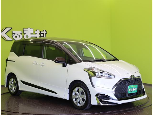 シエンタ G/モデリスタエアロ/ フルセグナビ/Bカメラ/両側パワースライドドア/プリクラッシュ/スマートキー/革巻ステア/アイドリングS/クリアランスソナー/ミラーウインカー/オートライト/モデリスタエアロ/CVT(4枚目)