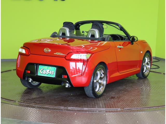 コペン ローブ/ワンオーナー/AT車/2トーンカラー/ Pスタート/スマートキー/シートカバー/シートヒーター/革巻ステア/エコアイドル/電動オープン/LEDヘッドライト/社外16W/CVT/ワンオーナー(6枚目)