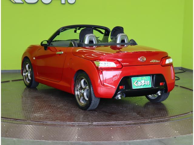 コペン ローブ/ワンオーナー/AT車/2トーンカラー/ Pスタート/スマートキー/シートカバー/シートヒーター/革巻ステア/エコアイドル/電動オープン/LEDヘッドライト/社外16W/CVT/ワンオーナー(8枚目)