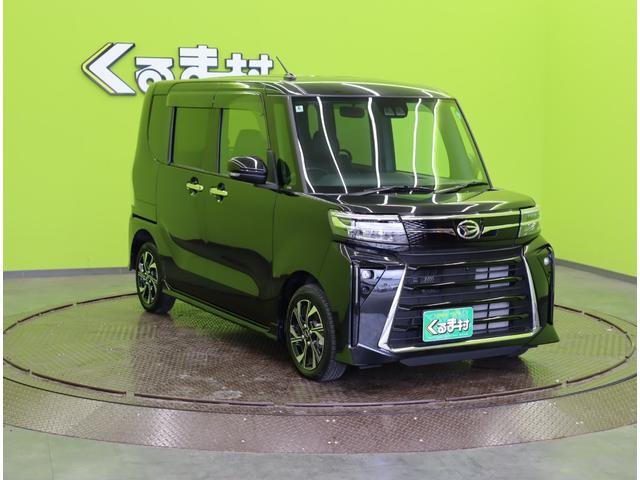 タント カスタムＸ／走行４２００ｋｍ／　フルセグナビ／両側自動ドア／ハーフレザー／スマートキー／アイドリングＳ／車線逸脱警報／スマートアシスト／ミラーウインカー／オートＬＥＤ／１４ＡＷ／ＣＶＴ（4枚目）