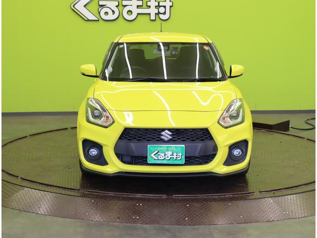 スイフトスポーツ ベースグレード／セーフティパッケージ装着車／／６速ＭＴ／　ディスプレイオーディオ／Ｂカメラ／スマートキー／デュアルセンサーブレーキ／アダプティブクルーズ／革巻ステア／ハイビームアシスト／ＬＥＤライト／ＴＥＩＮ車高調／ＲＡＹＳ１７ＡＷ／６速ＭＴ（3枚目）