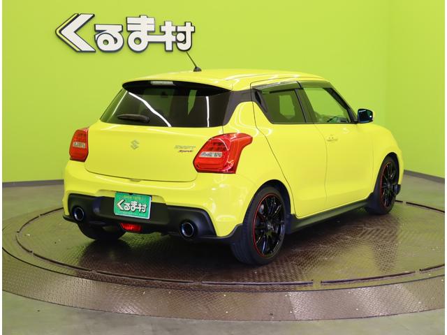 スイフトスポーツ ベースグレード／セーフティパッケージ装着車／／６速ＭＴ／　ディスプレイオーディオ／Ｂカメラ／スマートキー／デュアルセンサーブレーキ／アダプティブクルーズ／革巻ステア／ハイビームアシスト／ＬＥＤライト／ＴＥＩＮ車高調／ＲＡＹＳ１７ＡＷ／６速ＭＴ（6枚目）