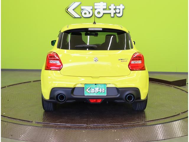 スイフトスポーツ ベースグレード／セーフティパッケージ装着車／／６速ＭＴ／　ディスプレイオーディオ／Ｂカメラ／スマートキー／デュアルセンサーブレーキ／アダプティブクルーズ／革巻ステア／ハイビームアシスト／ＬＥＤライト／ＴＥＩＮ車高調／ＲＡＹＳ１７ＡＷ／６速ＭＴ（7枚目）