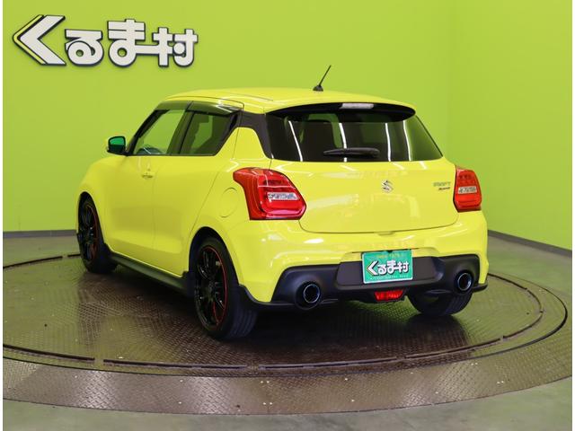 スイフトスポーツ ベースグレード／セーフティパッケージ装着車／／６速ＭＴ／　ディスプレイオーディオ／Ｂカメラ／スマートキー／デュアルセンサーブレーキ／アダプティブクルーズ／革巻ステア／ハイビームアシスト／ＬＥＤライト／ＴＥＩＮ車高調／ＲＡＹＳ１７ＡＷ／６速ＭＴ（8枚目）