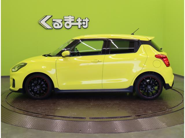 スイフトスポーツ ベースグレード／セーフティパッケージ装着車／／６速ＭＴ／　ディスプレイオーディオ／Ｂカメラ／スマートキー／デュアルセンサーブレーキ／アダプティブクルーズ／革巻ステア／ハイビームアシスト／ＬＥＤライト／ＴＥＩＮ車高調／ＲＡＹＳ１７ＡＷ／６速ＭＴ（9枚目）