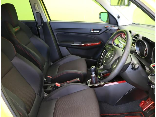 スイフトスポーツ ベースグレード／セーフティパッケージ装着車／／６速ＭＴ／　ディスプレイオーディオ／Ｂカメラ／スマートキー／デュアルセンサーブレーキ／アダプティブクルーズ／革巻ステア／ハイビームアシスト／ＬＥＤライト／ＴＥＩＮ車高調／ＲＡＹＳ１７ＡＷ／６速ＭＴ（29枚目）