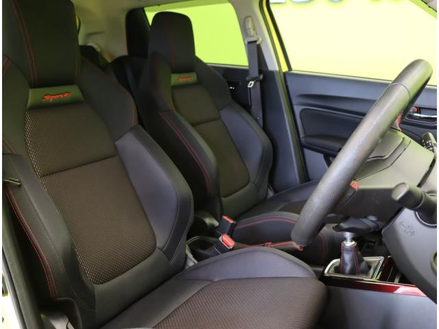 スイフトスポーツ ベースグレード／セーフティパッケージ装着車／／６速ＭＴ／　ディスプレイオーディオ／Ｂカメラ／スマートキー／デュアルセンサーブレーキ／アダプティブクルーズ／革巻ステア／ハイビームアシスト／ＬＥＤライト／ＴＥＩＮ車高調／ＲＡＹＳ１７ＡＷ／６速ＭＴ（30枚目）