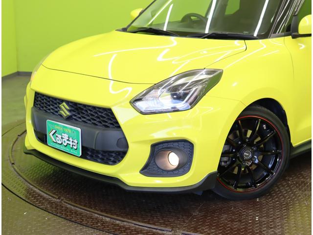 スイフトスポーツ ベースグレード／セーフティパッケージ装着車／／６速ＭＴ／　ディスプレイオーディオ／Ｂカメラ／スマートキー／デュアルセンサーブレーキ／アダプティブクルーズ／革巻ステア／ハイビームアシスト／ＬＥＤライト／ＴＥＩＮ車高調／ＲＡＹＳ１７ＡＷ／６速ＭＴ（50枚目）