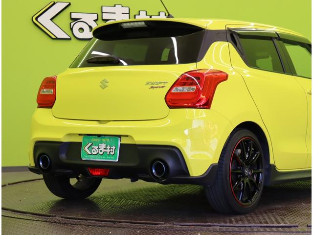 スイフトスポーツ ベースグレード／セーフティパッケージ装着車／／６速ＭＴ／　ディスプレイオーディオ／Ｂカメラ／スマートキー／デュアルセンサーブレーキ／アダプティブクルーズ／革巻ステア／ハイビームアシスト／ＬＥＤライト／ＴＥＩＮ車高調／ＲＡＹＳ１７ＡＷ／６速ＭＴ（59枚目）