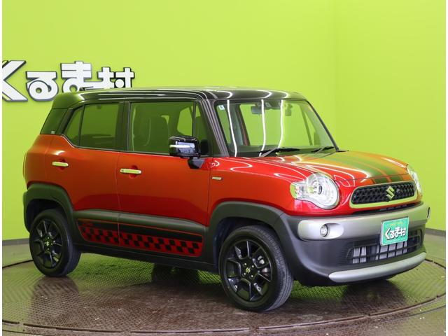 クロスビー ハイブリッドＭＺ／ワンオーナー／２トーンカラー／　フルセグＳＤナビ／全方位モニター／レーダークルーズ／デュアルカメラブレーキ／アイドリングＳ／スマートキー／シートヒーター／革巻ステア／ハイビームアシスト／ＬＥＤ／１６ＡＷ／ＣＶＴ（4枚目）