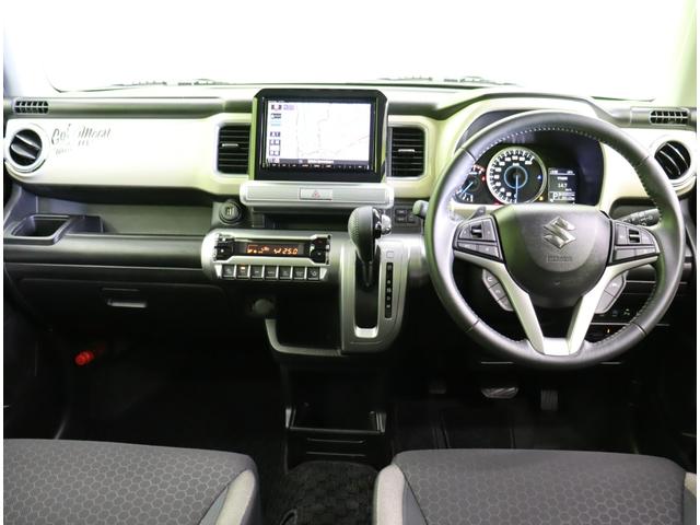 クロスビー ハイブリッドＭＺ／ワンオーナー／２トーンカラー／　フルセグＳＤナビ／全方位モニター／レーダークルーズ／デュアルカメラブレーキ／アイドリングＳ／スマートキー／シートヒーター／革巻ステア／ハイビームアシスト／ＬＥＤ／１６ＡＷ／ＣＶＴ（10枚目）