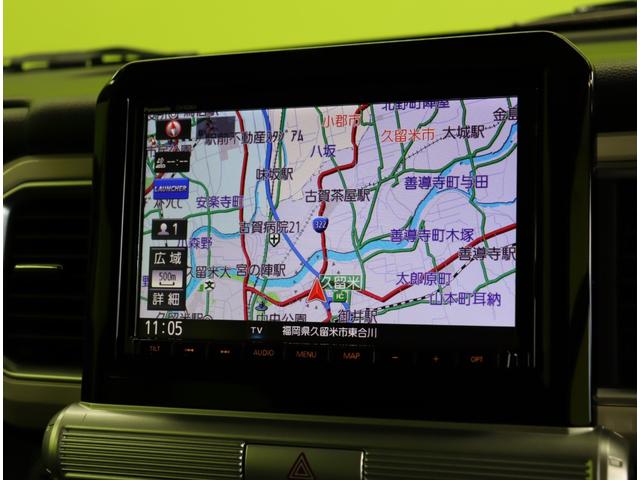 クロスビー ハイブリッドＭＺ／ワンオーナー／２トーンカラー／　フルセグＳＤナビ／全方位モニター／レーダークルーズ／デュアルカメラブレーキ／アイドリングＳ／スマートキー／シートヒーター／革巻ステア／ハイビームアシスト／ＬＥＤ／１６ＡＷ／ＣＶＴ（13枚目）