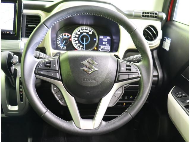 クロスビー ハイブリッドＭＺ／ワンオーナー／２トーンカラー／　フルセグＳＤナビ／全方位モニター／レーダークルーズ／デュアルカメラブレーキ／アイドリングＳ／スマートキー／シートヒーター／革巻ステア／ハイビームアシスト／ＬＥＤ／１６ＡＷ／ＣＶＴ（18枚目）