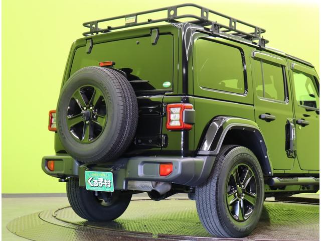 ジープ・ラングラーアンリミテッド サハラ／ワンオーナー／　フルセグナビ／Ｆ＆Ｂカメラ／黒革シート／アダプティブクルーズ／スマートキー／自動緊急ブレーキ／ブラインドスポット／オートＬＥＤ／ルーフラック／社外Ｆバンパー＆ステップ／１８ＡＷ／８ＡＴ（64枚目）