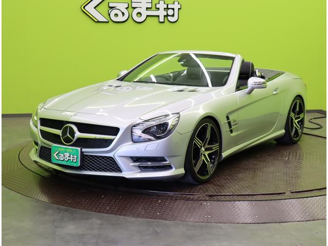 ＳＬ ＳＬ３５０／ＡＭＧスポーツＰＫＧ／走行３５６００ｋｍ／　マジックスカイバリオルーフ／フルセグナビ／Ｂカメラ／黒革エアシート／スマートキー／プレセーフブレーキ／ブラインドスポット／レーンキープ／ＨＩＤライト／ＡＭＧ２０ＡＷ／７ＡＴ（2枚目）