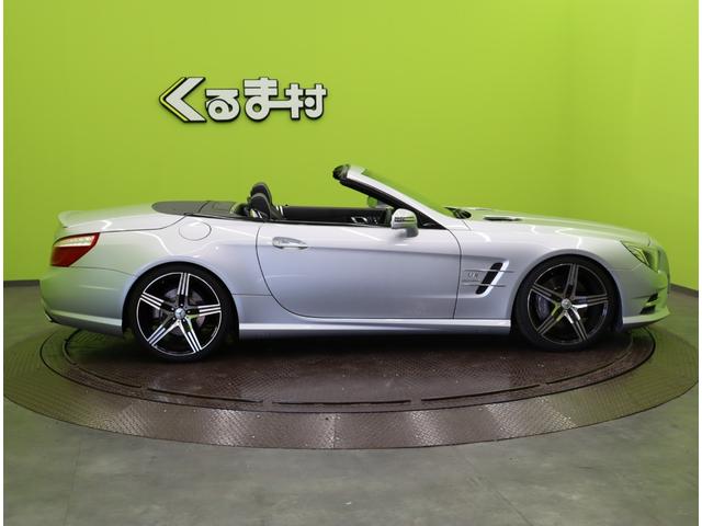 ＳＬ ＳＬ３５０／ＡＭＧスポーツＰＫＧ／走行３５６００ｋｍ／　マジックスカイバリオルーフ／フルセグナビ／Ｂカメラ／黒革エアシート／スマートキー／プレセーフブレーキ／ブラインドスポット／レーンキープ／ＨＩＤライト／ＡＭＧ２０ＡＷ／７ＡＴ（5枚目）