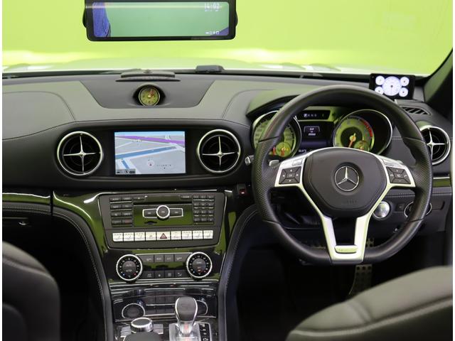 ＳＬ ＳＬ３５０／ＡＭＧスポーツＰＫＧ／走行３５６００ｋｍ／　マジックスカイバリオルーフ／フルセグナビ／Ｂカメラ／黒革エアシート／スマートキー／プレセーフブレーキ／ブラインドスポット／レーンキープ／ＨＩＤライト／ＡＭＧ２０ＡＷ／７ＡＴ（11枚目）