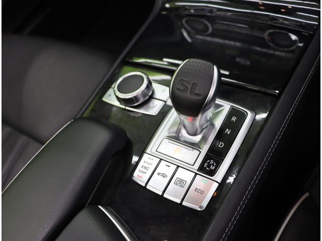 ＳＬ ＳＬ３５０／ＡＭＧスポーツＰＫＧ／走行３５６００ｋｍ／　マジックスカイバリオルーフ／フルセグナビ／Ｂカメラ／黒革エアシート／スマートキー／プレセーフブレーキ／ブラインドスポット／レーンキープ／ＨＩＤライト／ＡＭＧ２０ＡＷ／７ＡＴ（19枚目）