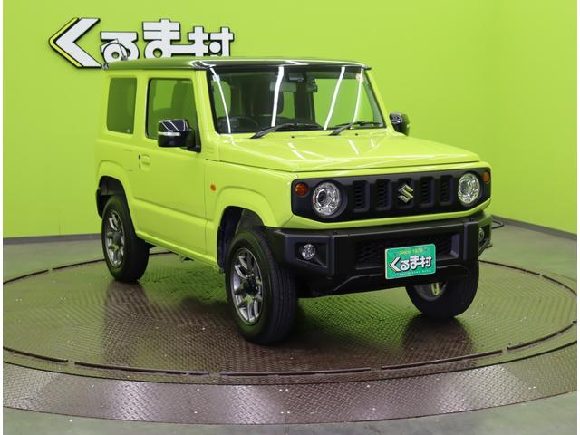 ジムニー ＸＣ／走行１２６００ｋｍ／ＡＴ車／４ＷＤ／　１０型フルセグナビ／Ｂカメラ／デュアルセンサーブレーキ／クルコン／ＥＴＣ／スマートキー／ドラレコ／電格ミラー／ハイビームアシスト／ＬＥＤ／背面タイヤ／１６ＡＷ（4枚目）