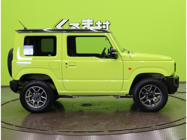 ジムニー ＸＣ／走行１２６００ｋｍ／ＡＴ車／４ＷＤ／　１０型フルセグナビ／Ｂカメラ／デュアルセンサーブレーキ／クルコン／ＥＴＣ／スマートキー／ドラレコ／電格ミラー／ハイビームアシスト／ＬＥＤ／背面タイヤ／１６ＡＷ（5枚目）