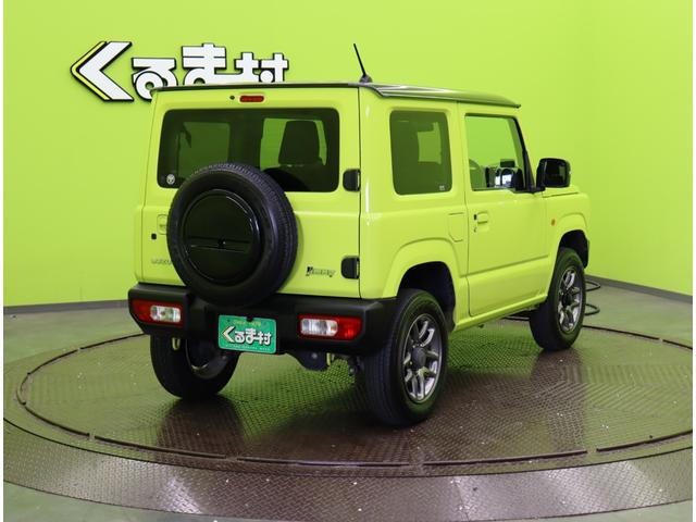 ジムニー ＸＣ／走行１２６００ｋｍ／ＡＴ車／４ＷＤ／　１０型フルセグナビ／Ｂカメラ／デュアルセンサーブレーキ／クルコン／ＥＴＣ／スマートキー／ドラレコ／電格ミラー／ハイビームアシスト／ＬＥＤ／背面タイヤ／１６ＡＷ（6枚目）