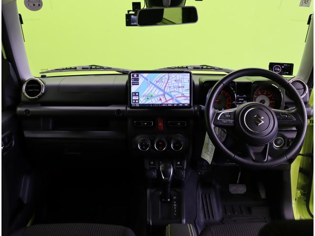 ジムニー ＸＣ／走行１２６００ｋｍ／ＡＴ車／４ＷＤ／　１０型フルセグナビ／Ｂカメラ／デュアルセンサーブレーキ／クルコン／ＥＴＣ／スマートキー／ドラレコ／電格ミラー／ハイビームアシスト／ＬＥＤ／背面タイヤ／１６ＡＷ（10枚目）