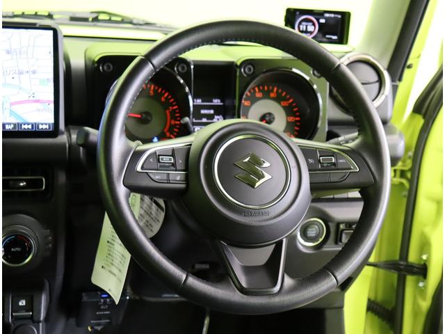 ジムニー ＸＣ／走行１２６００ｋｍ／ＡＴ車／４ＷＤ／　１０型フルセグナビ／Ｂカメラ／デュアルセンサーブレーキ／クルコン／ＥＴＣ／スマートキー／ドラレコ／電格ミラー／ハイビームアシスト／ＬＥＤ／背面タイヤ／１６ＡＷ（19枚目）