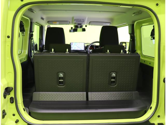 ジムニー ＸＣ／走行１２６００ｋｍ／ＡＴ車／４ＷＤ／　１０型フルセグナビ／Ｂカメラ／デュアルセンサーブレーキ／クルコン／ＥＴＣ／スマートキー／ドラレコ／電格ミラー／ハイビームアシスト／ＬＥＤ／背面タイヤ／１６ＡＷ（37枚目）