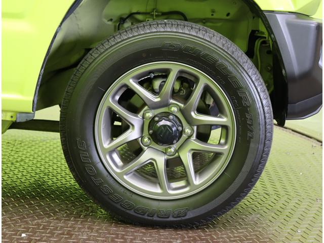 ジムニー ＸＣ／走行１２６００ｋｍ／ＡＴ車／４ＷＤ／　１０型フルセグナビ／Ｂカメラ／デュアルセンサーブレーキ／クルコン／ＥＴＣ／スマートキー／ドラレコ／電格ミラー／ハイビームアシスト／ＬＥＤ／背面タイヤ／１６ＡＷ（59枚目）