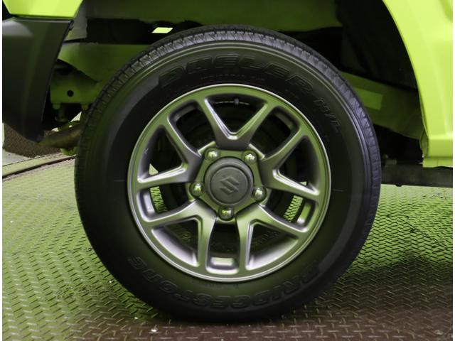 ジムニー ＸＣ／走行１２６００ｋｍ／ＡＴ車／４ＷＤ／　１０型フルセグナビ／Ｂカメラ／デュアルセンサーブレーキ／クルコン／ＥＴＣ／スマートキー／ドラレコ／電格ミラー／ハイビームアシスト／ＬＥＤ／背面タイヤ／１６ＡＷ（60枚目）