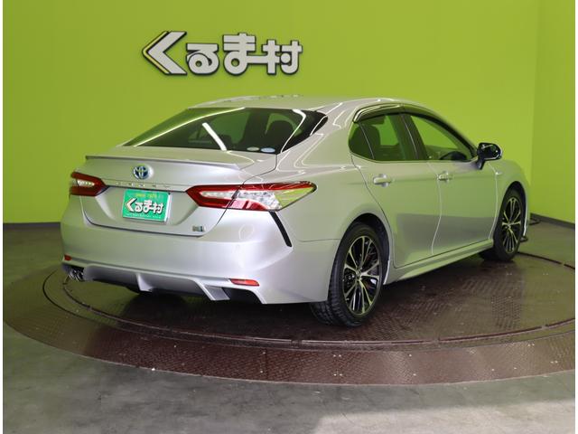 カムリ ＷＳレザーパッケージ／走行１０７００ｋｍ／　フルセグナビ／Ｂカメラ／レザーシート／スマートキー／革巻ステア／パドルシフト／セーフフティセンス／ＢＳＭ／ＲＣＴＡ／ドラレコ／クリアランスソナー／オートＬＥＤ／１８ＡＷ／ＣＶＴ（6枚目）