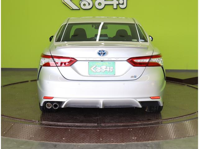 カムリ ＷＳレザーパッケージ／走行１０７００ｋｍ／　フルセグナビ／Ｂカメラ／レザーシート／スマートキー／革巻ステア／パドルシフト／セーフフティセンス／ＢＳＭ／ＲＣＴＡ／ドラレコ／クリアランスソナー／オートＬＥＤ／１８ＡＷ／ＣＶＴ（7枚目）