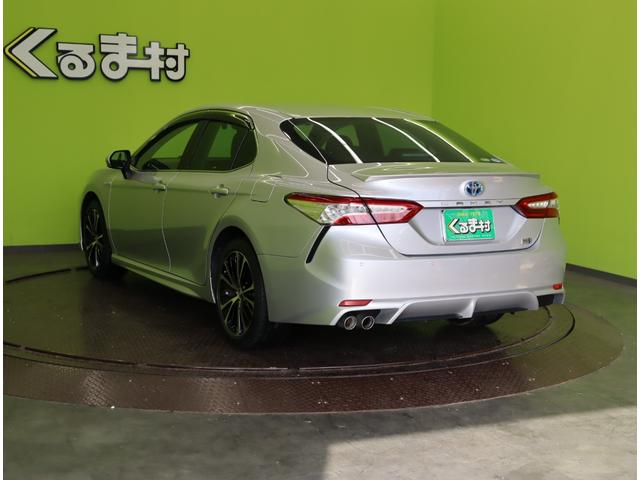 カムリ ＷＳレザーパッケージ／走行１０７００ｋｍ／　フルセグナビ／Ｂカメラ／レザーシート／スマートキー／革巻ステア／パドルシフト／セーフフティセンス／ＢＳＭ／ＲＣＴＡ／ドラレコ／クリアランスソナー／オートＬＥＤ／１８ＡＷ／ＣＶＴ（8枚目）