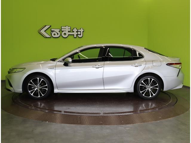 カムリ ＷＳレザーパッケージ／走行１０７００ｋｍ／　フルセグナビ／Ｂカメラ／レザーシート／スマートキー／革巻ステア／パドルシフト／セーフフティセンス／ＢＳＭ／ＲＣＴＡ／ドラレコ／クリアランスソナー／オートＬＥＤ／１８ＡＷ／ＣＶＴ（9枚目）
