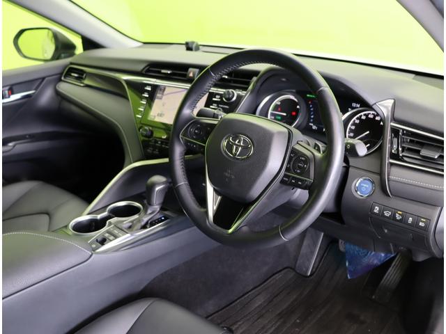 カムリ ＷＳレザーパッケージ／走行１０７００ｋｍ／　フルセグナビ／Ｂカメラ／レザーシート／スマートキー／革巻ステア／パドルシフト／セーフフティセンス／ＢＳＭ／ＲＣＴＡ／ドラレコ／クリアランスソナー／オートＬＥＤ／１８ＡＷ／ＣＶＴ（33枚目）