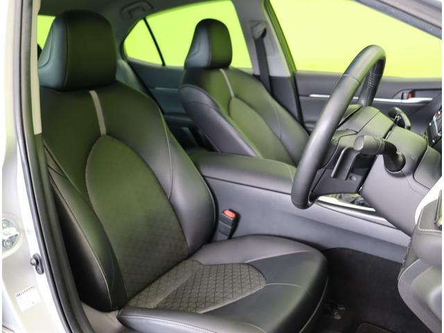 カムリ ＷＳレザーパッケージ／走行１０７００ｋｍ／　フルセグナビ／Ｂカメラ／レザーシート／スマートキー／革巻ステア／パドルシフト／セーフフティセンス／ＢＳＭ／ＲＣＴＡ／ドラレコ／クリアランスソナー／オートＬＥＤ／１８ＡＷ／ＣＶＴ（35枚目）