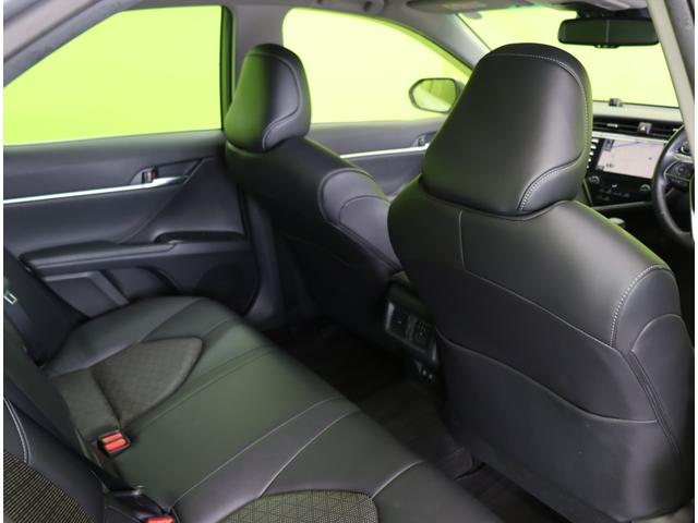 カムリ ＷＳレザーパッケージ／走行１０７００ｋｍ／　フルセグナビ／Ｂカメラ／レザーシート／スマートキー／革巻ステア／パドルシフト／セーフフティセンス／ＢＳＭ／ＲＣＴＡ／ドラレコ／クリアランスソナー／オートＬＥＤ／１８ＡＷ／ＣＶＴ（40枚目）