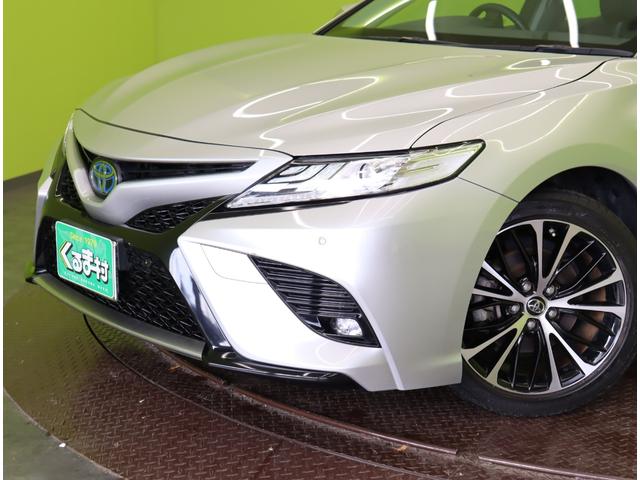 カムリ ＷＳレザーパッケージ／走行１０７００ｋｍ／　フルセグナビ／Ｂカメラ／レザーシート／スマートキー／革巻ステア／パドルシフト／セーフフティセンス／ＢＳＭ／ＲＣＴＡ／ドラレコ／クリアランスソナー／オートＬＥＤ／１８ＡＷ／ＣＶＴ（56枚目）