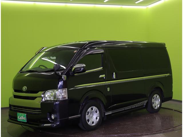 レジアスエースバン スーパーＧＬ　ダークプライム／モデリスタエアロ／　フルセグナビ／Ｂカメラ／両側パワースライドドア／ハーフレザー／スマートキー／ＥＴＣ／コンビステアＨ／社外テール／オートＬＥＤ／モデリスタエアロ／電格ミラー／６ＡＴ（2枚目）