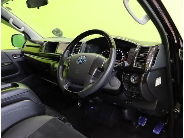 レジアスエースバン スーパーＧＬ　ダークプライム／モデリスタエアロ／　フルセグナビ／Ｂカメラ／両側パワースライドドア／ハーフレザー／スマートキー／ＥＴＣ／コンビステアＨ／社外テール／オートＬＥＤ／モデリスタエアロ／電格ミラー／６ＡＴ（29枚目）