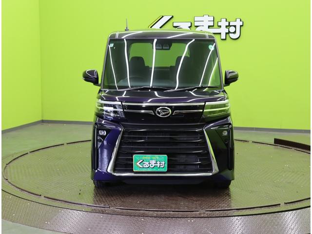 タント カスタムＸ／走行２９００ｋｍ／　両側自動ドア／ハーフレザー／シートヒーター／スマートアシスト／車線逸脱抑制／スマートキー／アイドリングＳ／オートＬＥＤ／ミラーウインカー／コーナーセンサー／１４ＡＷ／ＣＶＴ（3枚目）