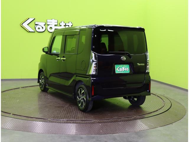 タント カスタムＸ／走行２９００ｋｍ／　両側自動ドア／ハーフレザー／シートヒーター／スマートアシスト／車線逸脱抑制／スマートキー／アイドリングＳ／オートＬＥＤ／ミラーウインカー／コーナーセンサー／１４ＡＷ／ＣＶＴ（8枚目）