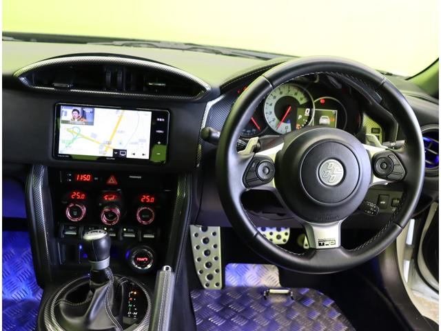 86 GTリミテッド/車高調/TRDエアロ/エアロボンネット/ フルセグナビ/Bカメラ/ハーフレザー/シートヒーター/スマートキー/ETC/電格ミラー/BLITZ車高調/N-SPECエアロボンネット/WORK17インチAW/TRDエアロ/6AT(11枚目)