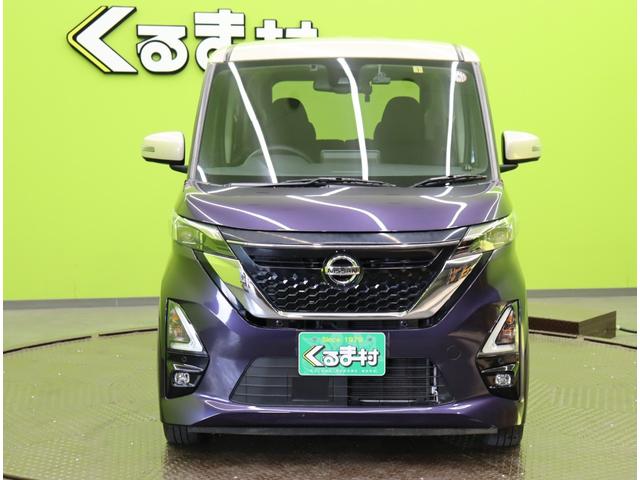 ルークス ハイウェイスター　Ｘ　プロパイロットエディション／２トーン／　９型フルセグナビ／アラウンドビュー／両側自動ドア／プロパイロット／エマブレ／ベンチシート／インテリキー／ＥＴＣ／アイドリングＳ／ＬＥＤライト／Ｆ＆Ｒソナー／１４ＡＷ／ＣＶＴ／２トーン（3枚目）