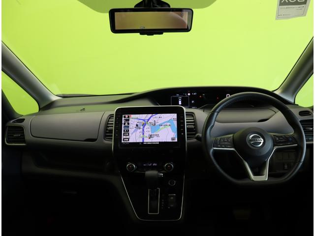 セレナ ハイウェイスターＶ　１０型フルセグナビ／アラウンドビュー／両側自動ドア／プロパイロット／エマブレ／ＬＤＷ／インテリジェントルームミラー／革巻ステア／インテリキー／オートＬＥＤ／Ｆ＆Ｒソナー／１６ＡＷ／ＣＶＴ（10枚目）